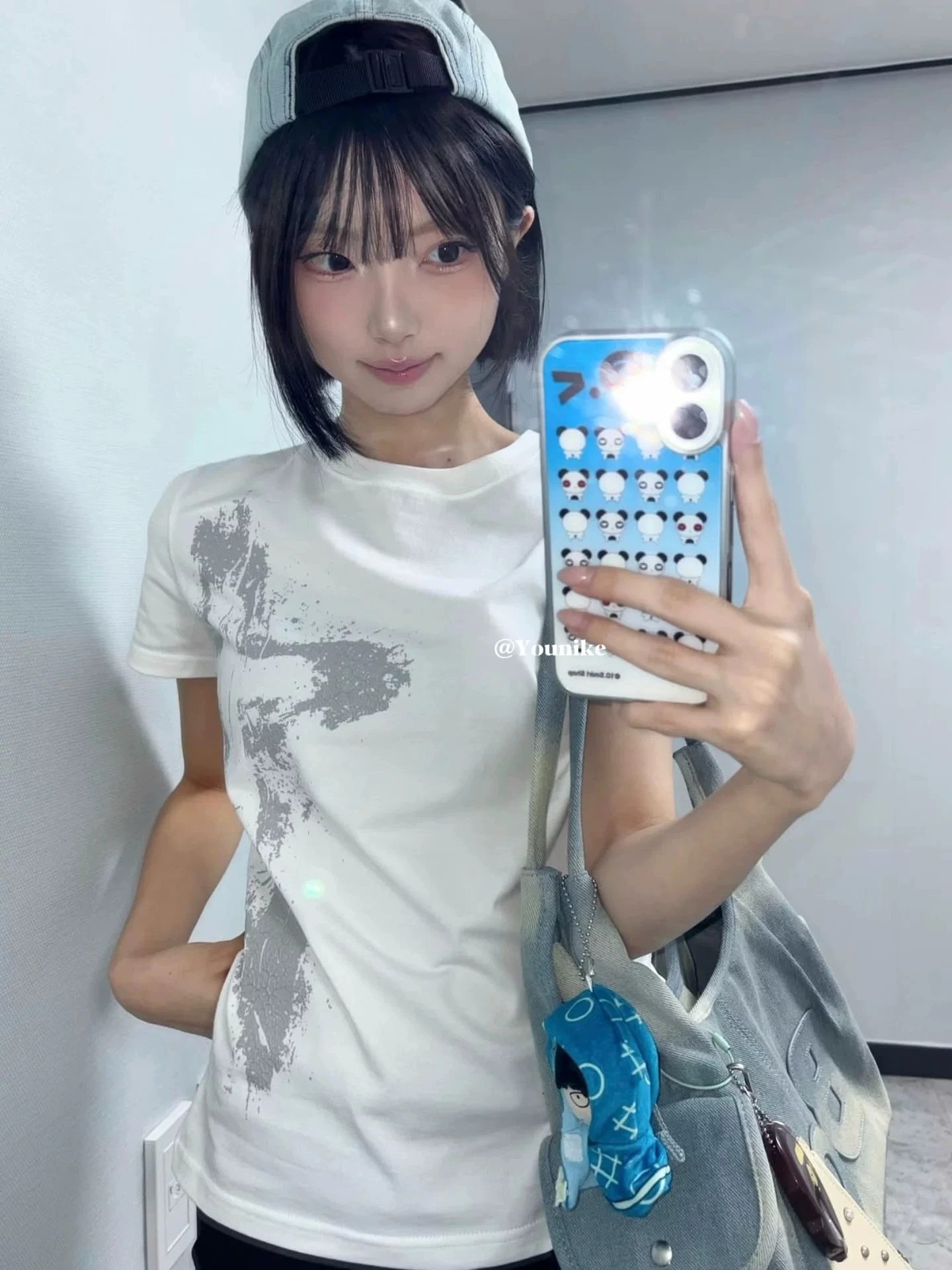 Personalized Panda Design Kawaii Cartoon Phone Case For iPhone 18 Ultra 17 16 15 14 13 12 11 Pro Max Plus 17air Shockproof Cover