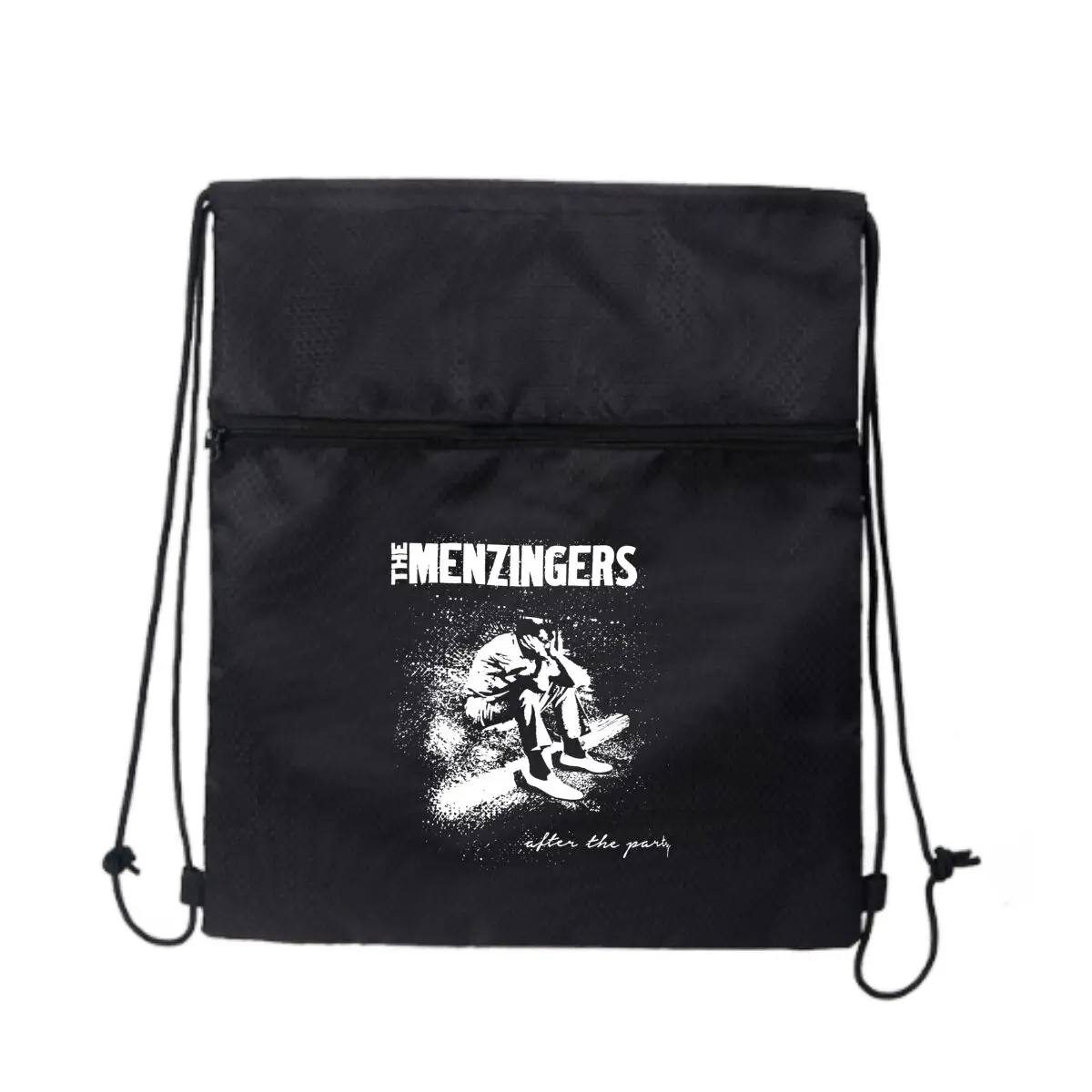 

Стильная спортивная сумка на молнии Menzingers на шнурке: спортивный дизайн для любителей фитнеса