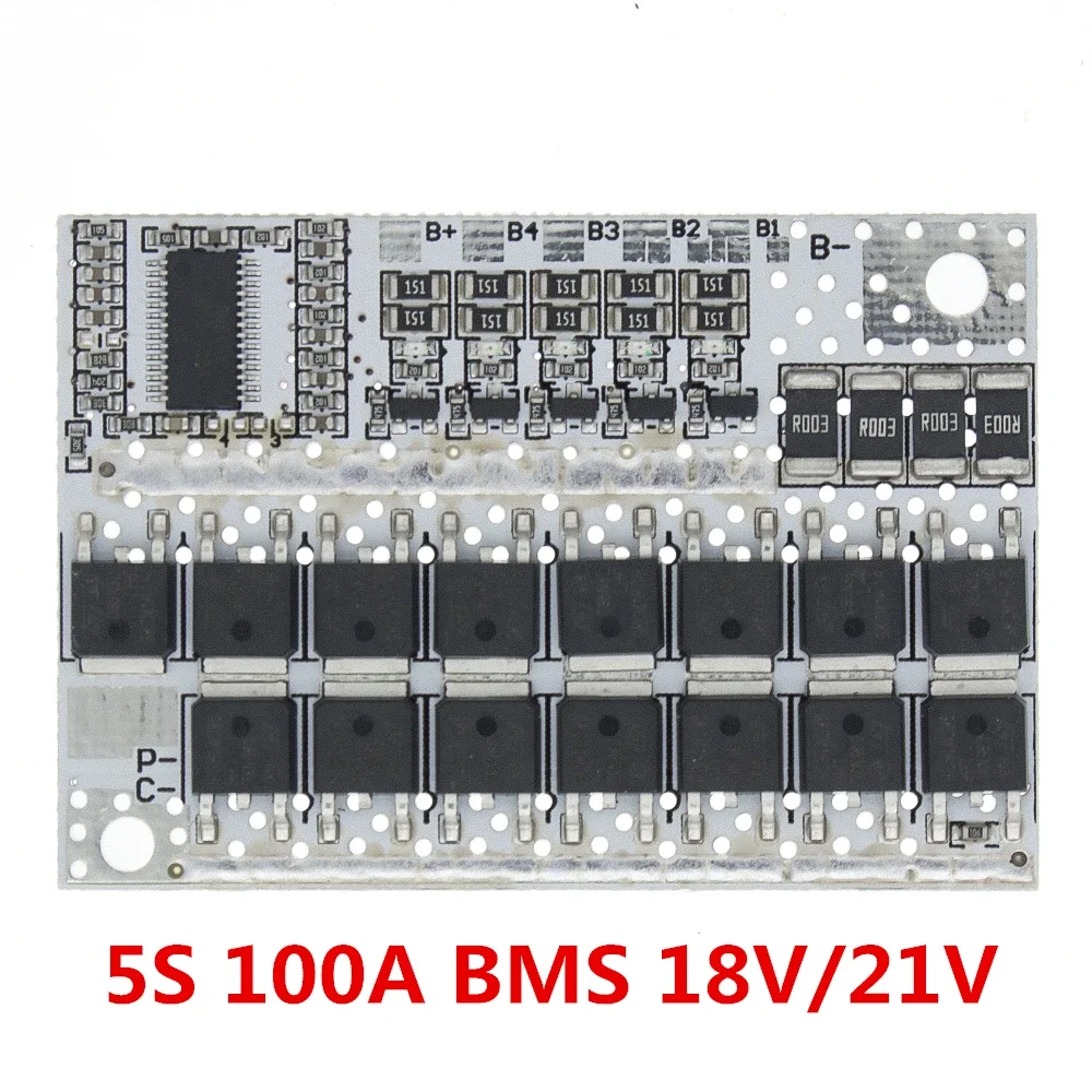 

100A 5S BMS LMO/LiFePO4 LiFe Battery Protection Circuit Board Balance Integrated Circuits