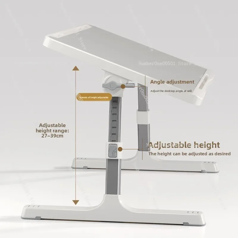 

Регулируемый прикроватный столик, стол для ноутбука, складной учебный стол для общежития, ленивый письменный стол