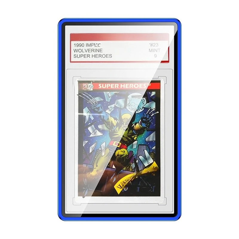 

Protective case, metal UV protection case for rating cards