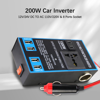 Power Adapter Converter Car Inverter Quick Charging USB Chargers Cigar Lighter Socket AC Sockets DC 12V/24V to AC 110V/220V