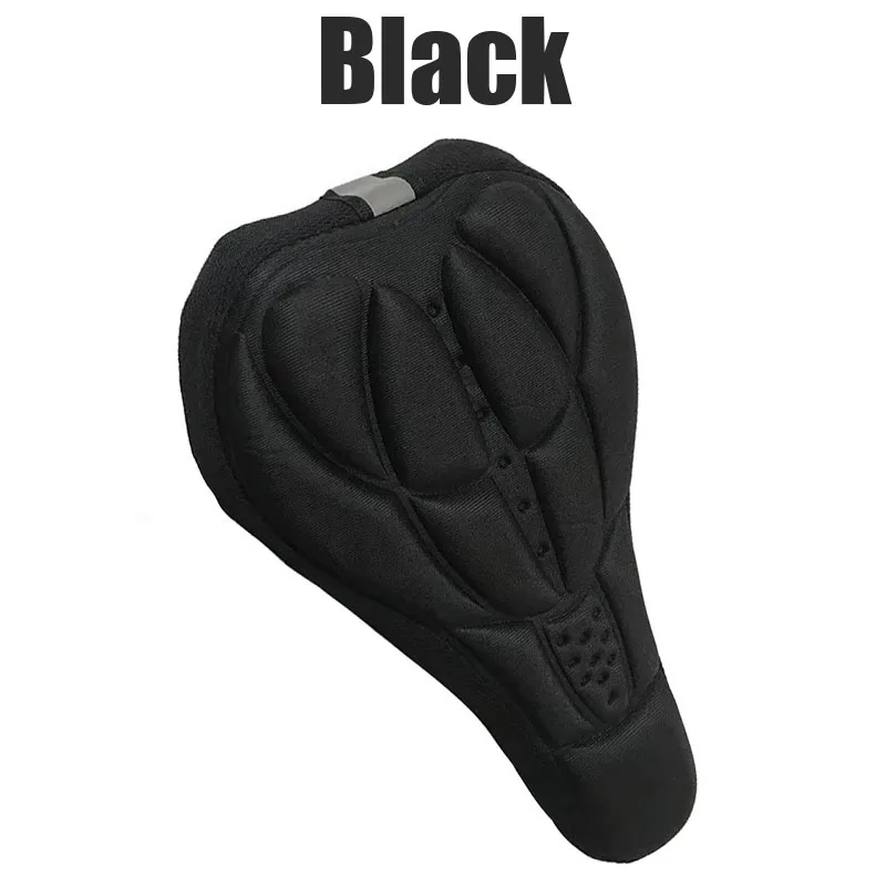 Image 6: 1/2 pièces Housse de selle de vélo universelle imperméable, coussin de protection doux pour accessoires de vélo de route et de montagne