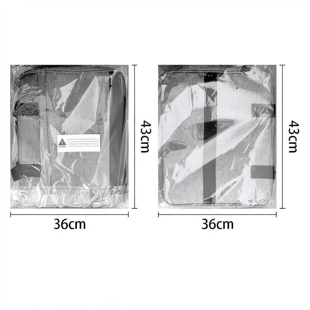 Grey Polyester Audio Mixer Carrying Case Protective Recording Equipment Storage Bag Professional Studio Sound Gear Accessory