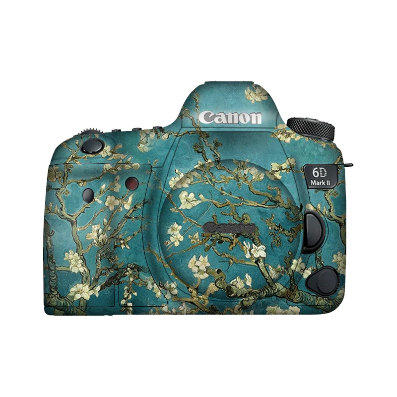 Skóra aparatu dla Canon EOS 5D2 6D2 5D mark II 6D mark II korpus aparatu skórka naklejka naklejka Protector Anti-scratch pokrowiec owijający