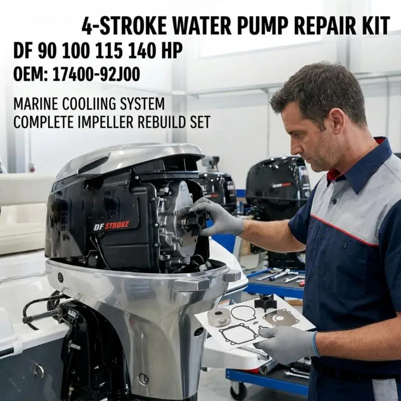 M76E Außenbord-Wasserpumpen-Reparatursatz für DF90T DF100T DF115T DF115 DF140T DF140Z-Motoren – Detail 4