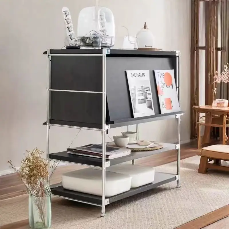 

Японский книжный шкаф-тумба для гостиной, шкаф для хранения, витрина, приставной шкаф