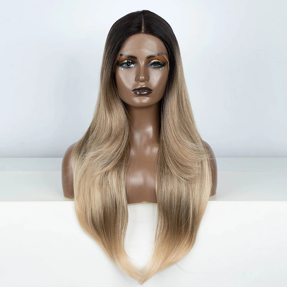 Synthetic Lace Front Wig 28