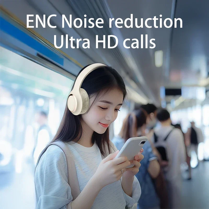 سماعة رأس لاسلكية فوق الأذن من Acer مزودة بخاصية إلغاء الضوضاء وصوت مكاني عالي الدقة مع سماعة رأس LDAC بلوتوث 5.3 OHR300 #6