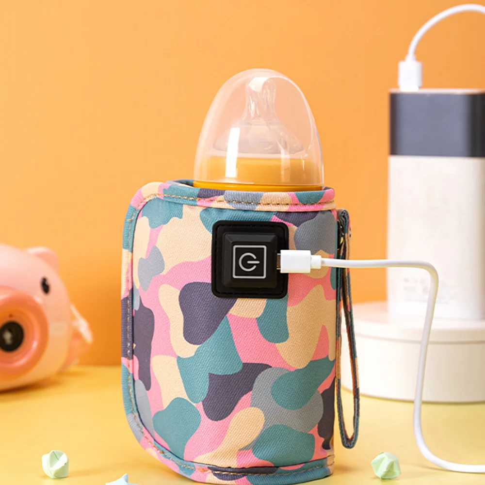 USB Milch Wasser wärmer Flasche Heizung Reise Kinderwagen isolierte Tasche Baby Pflege sichere Kinder liefert für den Winter im Freien