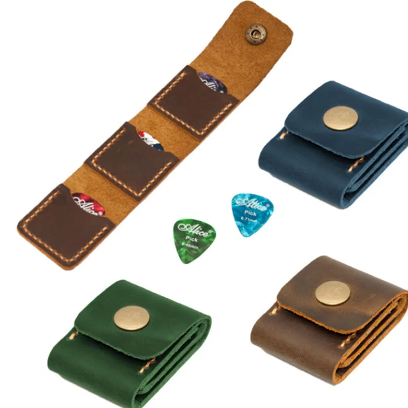 Держатель медиатора, набор из трех чехлов для медиаторов, сумка для акустических электрических медиаторов, ящик для хранения медиаторов, аксессуары для гитар и бас-гитарных инструментов