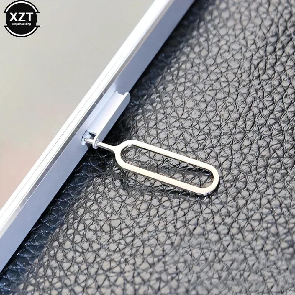 100Pcs Eject Sim Card Tray Open Pin Needle Key Tool Sim Card Tray Pin Eject Tool Universal Cell Phone Sim Cards Accessories