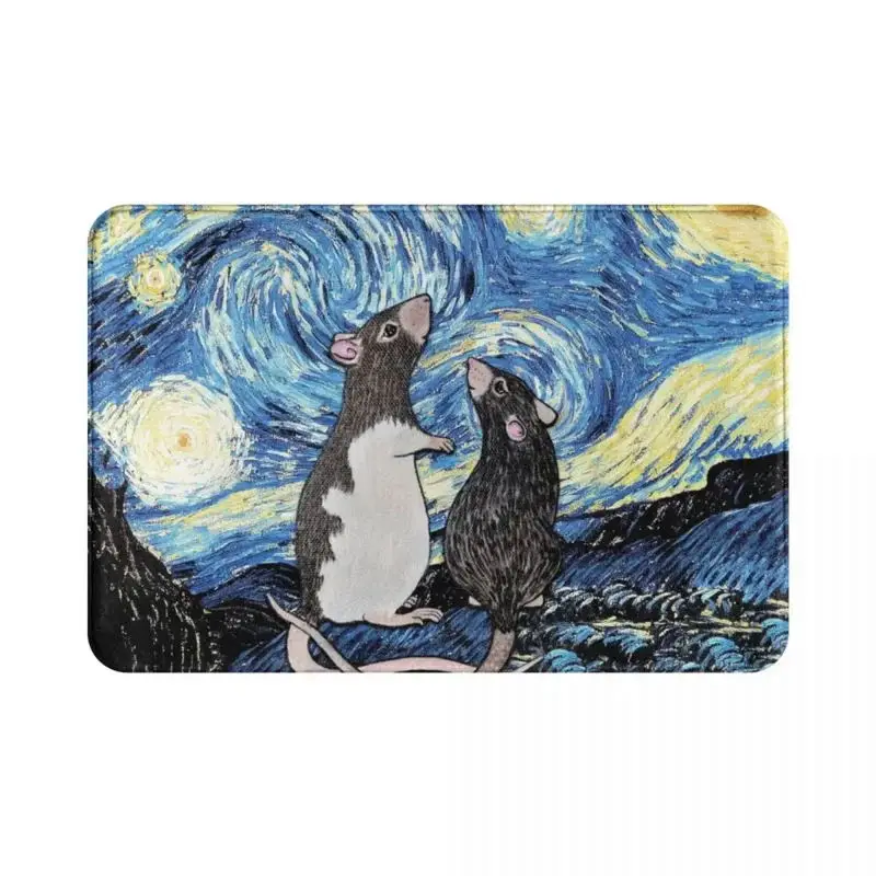 - From The Heavens Came Rat Doormat Carpet Mat Rug Polyester PVC Non-Slip Floor Decor Bath Bathroom K Sleeping Rooms Rugs