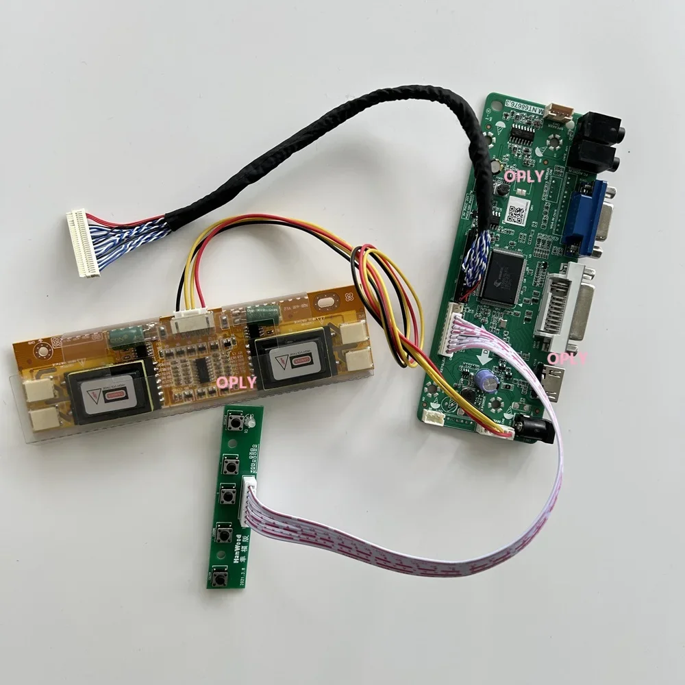 

Плата контроллера HDMI-совместимый VGA DVI M.NT68676 для MT190AW01 V0 MT190AW01 1440X900 19-дюймовый ЖК-монитор с экраном DIY