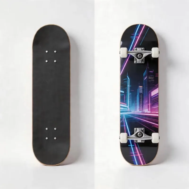 Custom Birch Maple Skate Deck High Speed 40km/h ABEC-9 Bearings Low MOQ 1 Exclusive Design