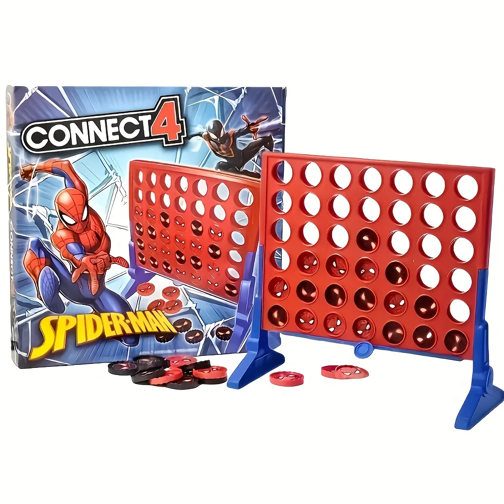 Spider-Man Connect Four — классическая настольная игра «четыре в ряда»