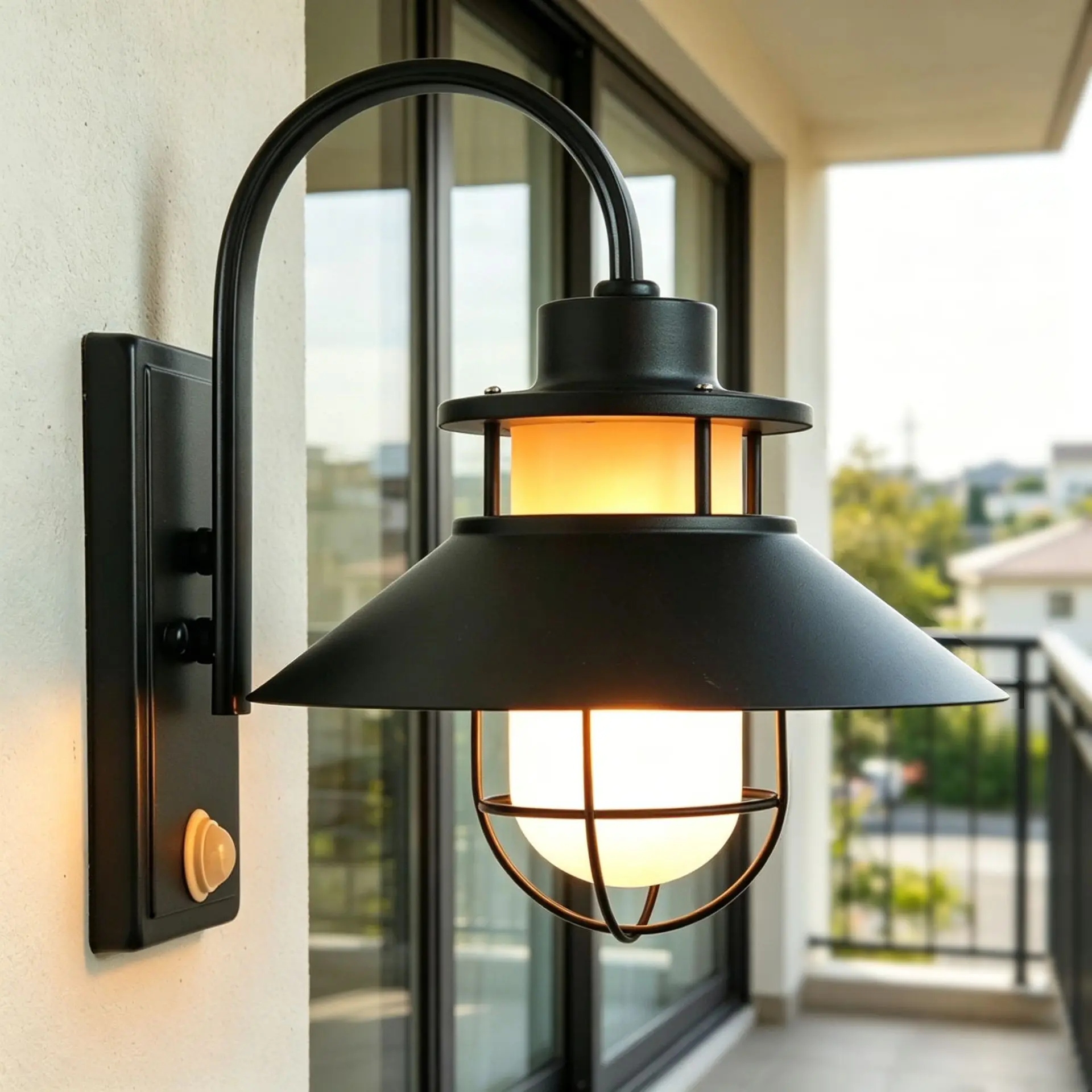 Wall Lamp Corridor Aisle Retro Living Room Nordic Balcony Stairs Creative Indoor Human Body Induction Lamps