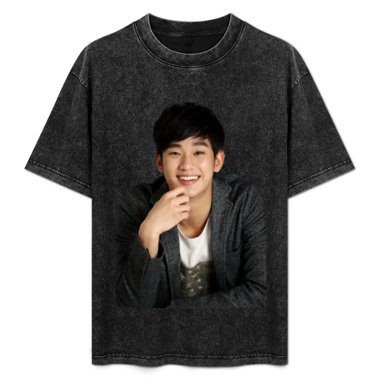 

Kim Soo Hyun - V15 T-Shirt new gifts and t-shirts customs funny costumes big and tall t shirts for men
