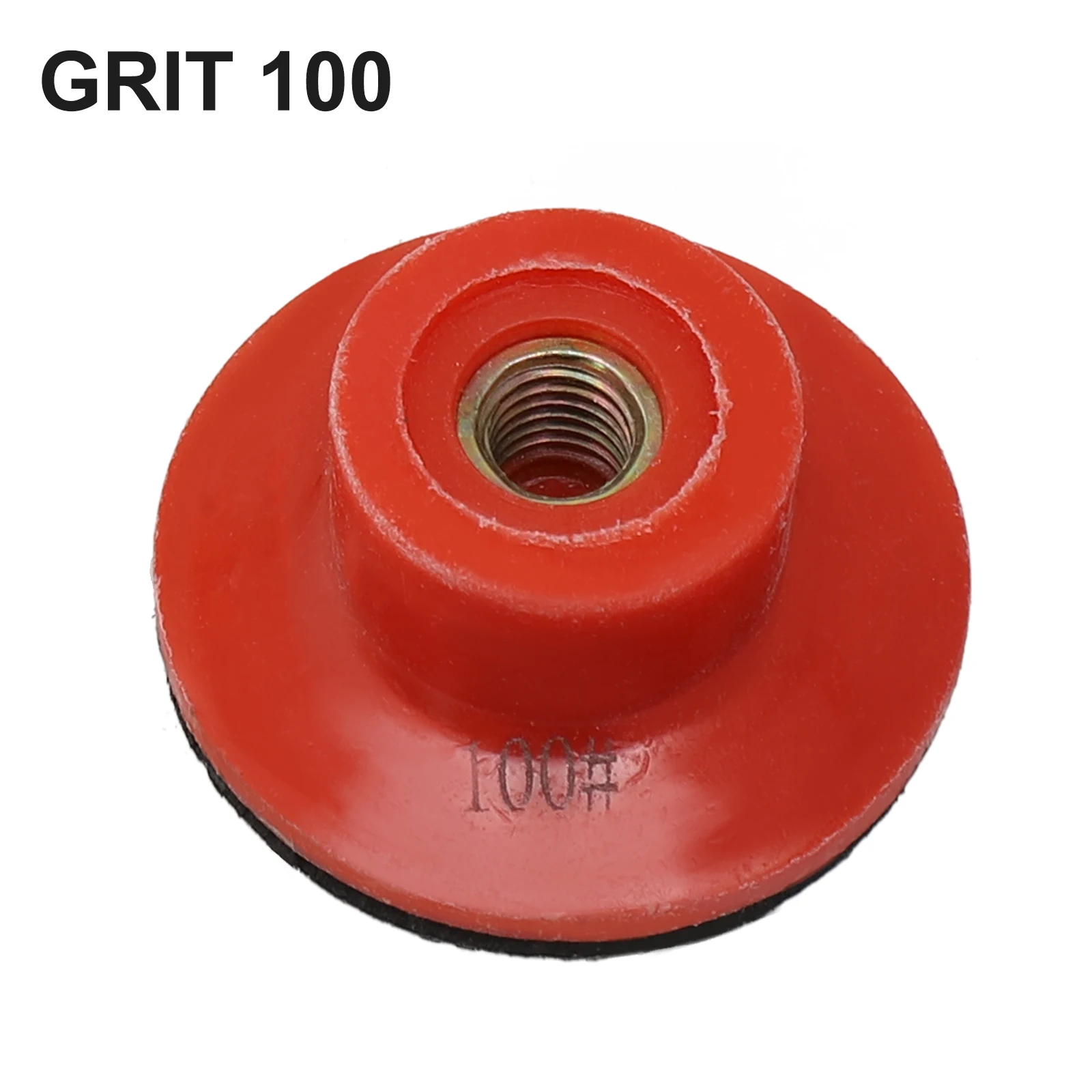 Aggressive Removal Rate Red Sanding Polishing Pads Electroplated Diamond Concrete Stone Fast Removal Inch Mm M Thread