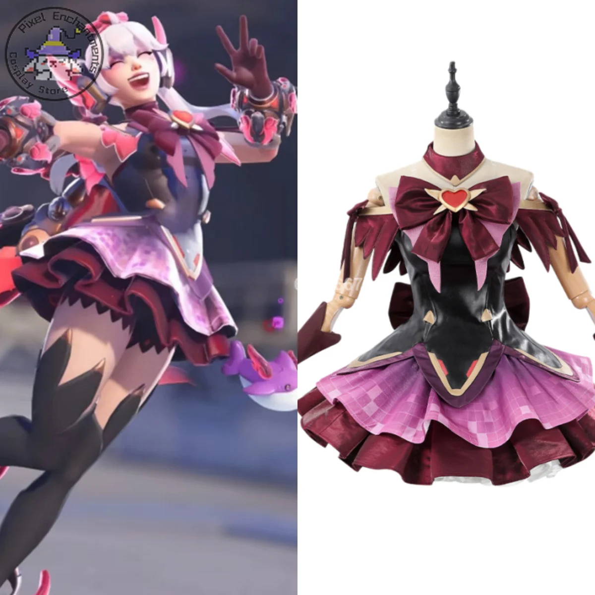 

Game Cosplay Costume Anime Juno Role Playing Clothes High Quality Fashion Dress for Women Comic Con Halloween Party Suits