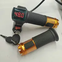 Hot Sale Twist Throttle+power Lock And Key+3 Speed Switch+voltmeter For Electric Bike Scooter Tricycle Utv Conversion Part