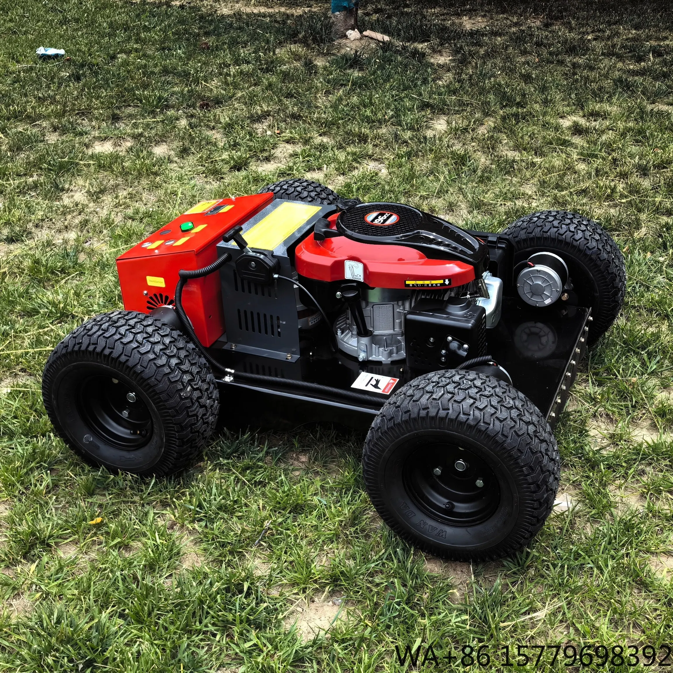 Golf Course Cordless Battery-Powered Reliable B2B Supplier CE Approved High Speed Precision Cutting Stable Remote Control Lawn