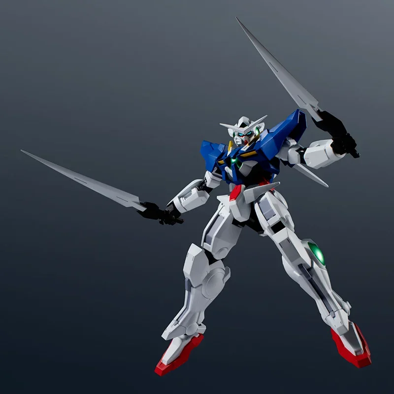 بانداي جاندام أطقم منمذجة أنيمي الشكل GU16 GN-001 جاندام الكون EXIA نسخة Gunpla أنيمي نموذج ألعاب شخصيات الحركة للأطفال