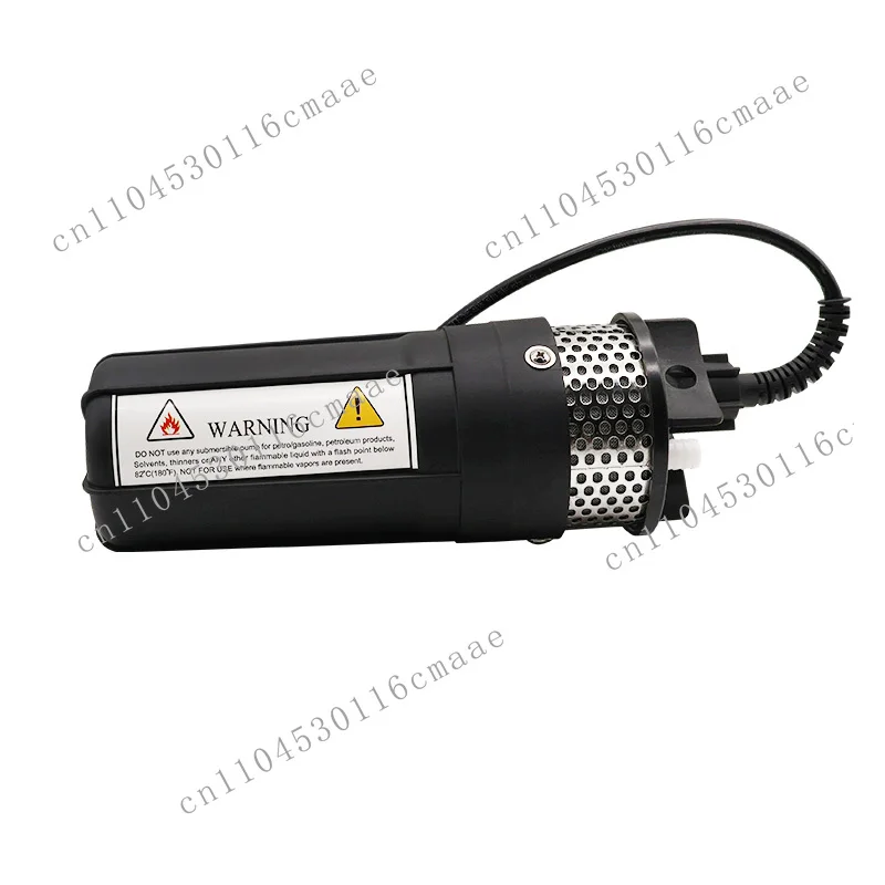 24V 6LPM Electric Diaphragm High Pressure Submersible Pump 100ft Max Depth of Dive, Stainless Steel OEM Agricultural