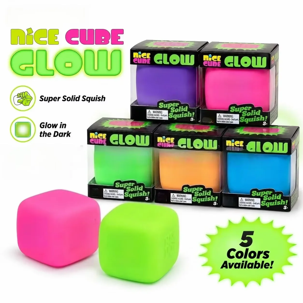Fidget Cube Original - Nuovo Needoh Nice Cube in Materiale