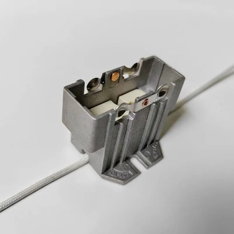HoneyFly GY16 Lamp Holder 250V 10A Socket Ceramic Die-casting Aluminum Connector Bulb Base Adapter Lighting Accessories