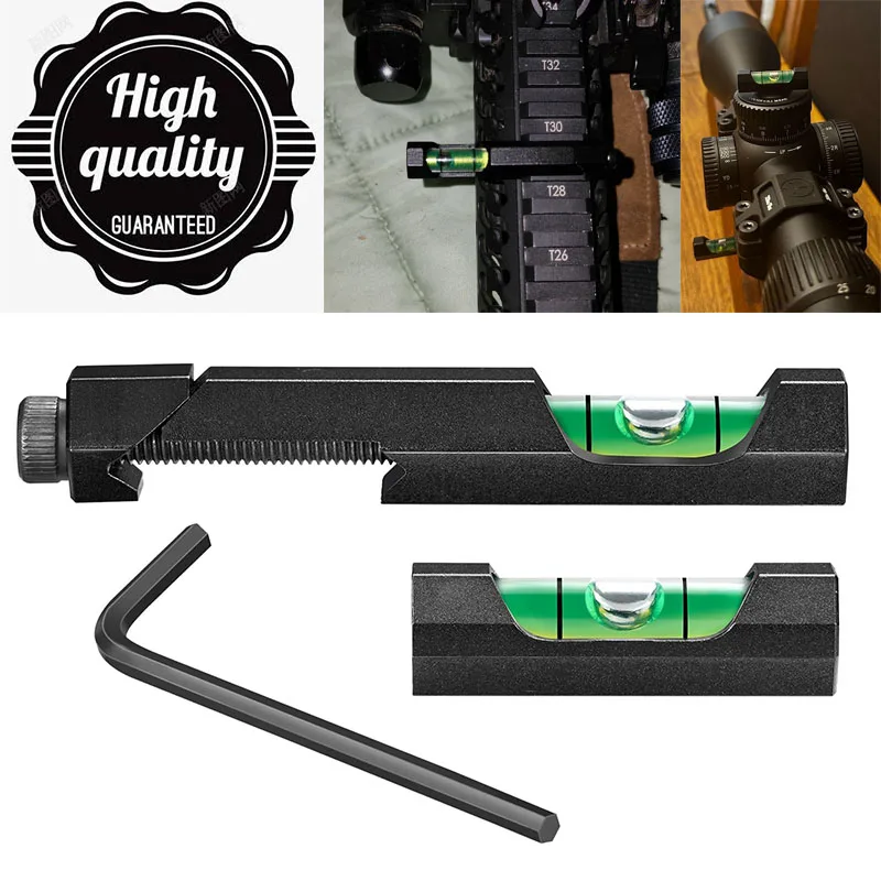 ชุดปรับระดับกล้องเล็ง CVLIFE พร้อมระดับแม่เหล็กแบบติดตั้งง่าย น้ำหนักเบา สีดำ