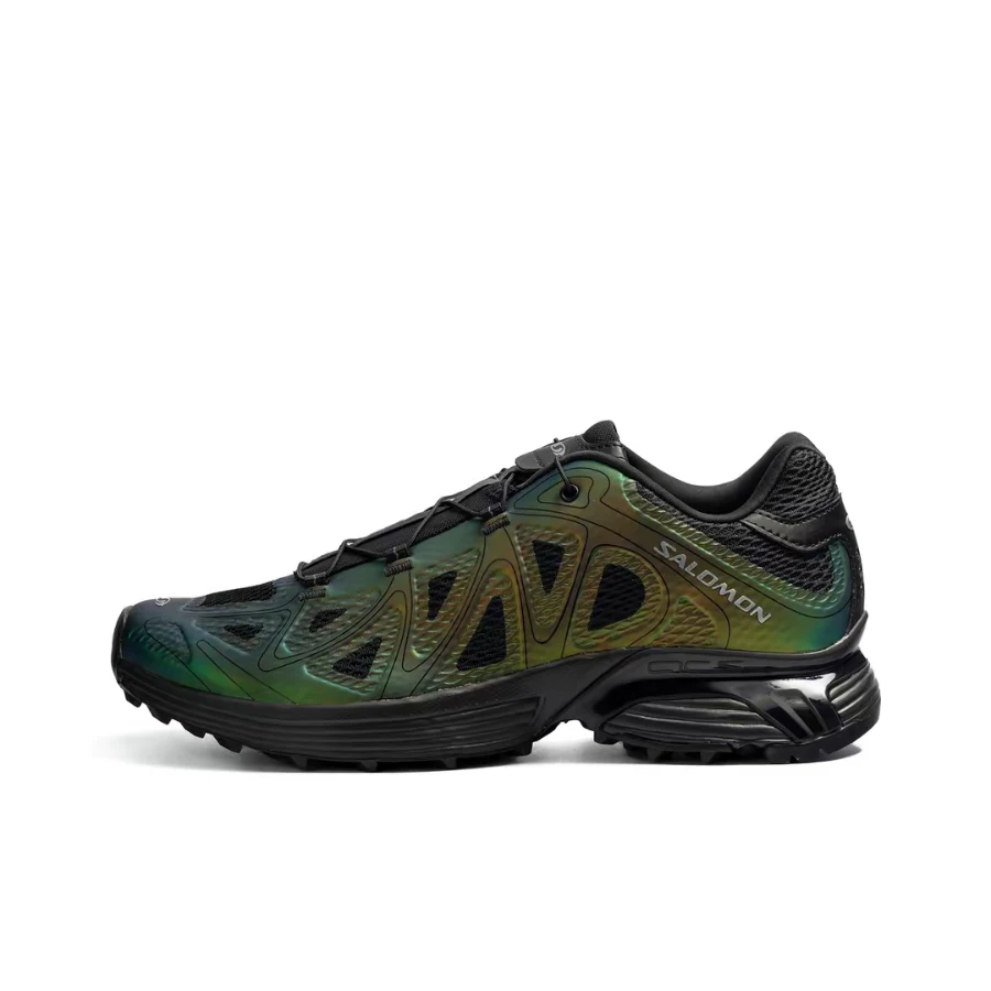Salomon XT-WHISPER VOID Lightweight,Soft-Feeling, Supportive, Snug-Fitting Low-Top Running Shoes (Unisex) in Aurora Green 478755
