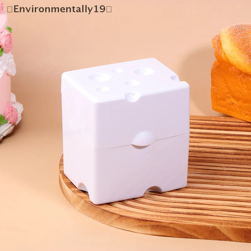 Contenedor de queso en rodajas con tapa abatible, estante de almacenamiento para refrigerador y verduras, ABS para el hogar