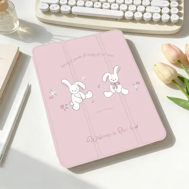 Tri-fold Protective Case For Samsung S10 S9 12.4 inch Samsung Tab S7 S8 S9 11 Tab A11 A9 8.7