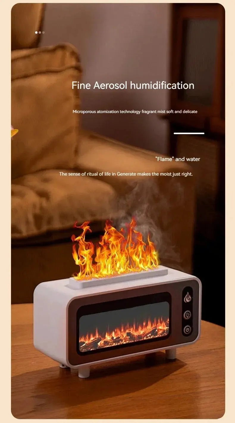 المدفأة زيت الأساسية نشر المكتب المنزلي العطر الرطب الأساسية 7 ألوان رائحة صامتة