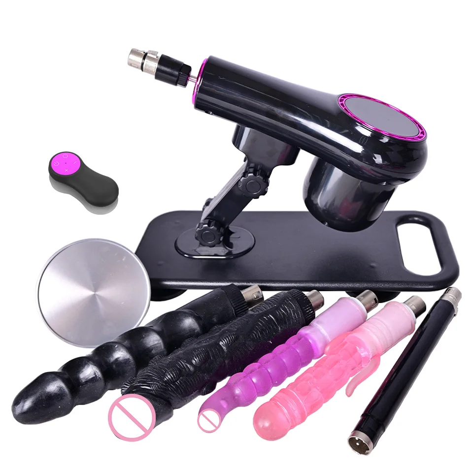 ROUGH BEAST 3XLR Sex Machine with Dildo Attachment Wireless Automatic Masturbation Machine for Women and Men Telescopic Sex Toys