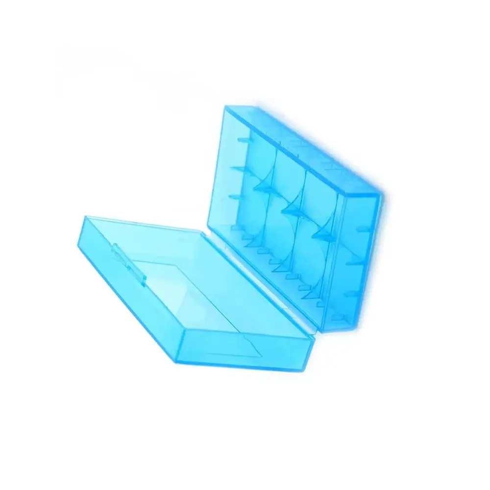 18650/CR2/CR123A battery accessories storage box environmentally friendly hard plastic battery water storage box