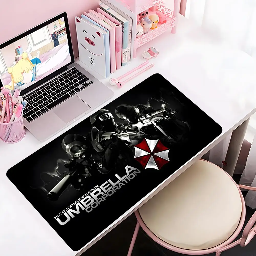 

Коврик для мыши Resident Evil, большой игровой коврик с защитой от скольжения, утолщенный, для компьютерной клавиатуры и стола