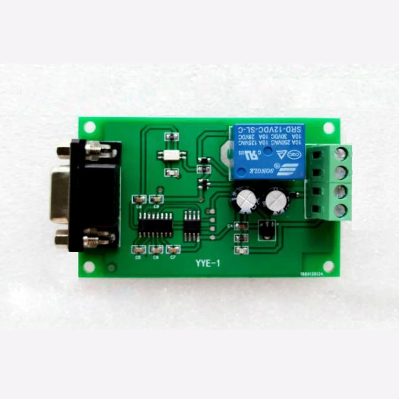 Serial control MCU USB control switch PLC RS232 relay module computer board