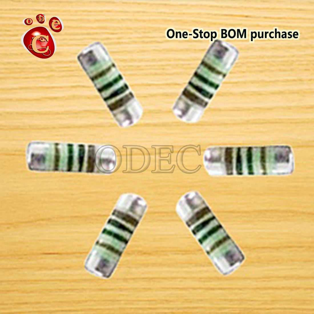 0204 1% 100pcs Wafer resistance 0-10M MELF Resistor