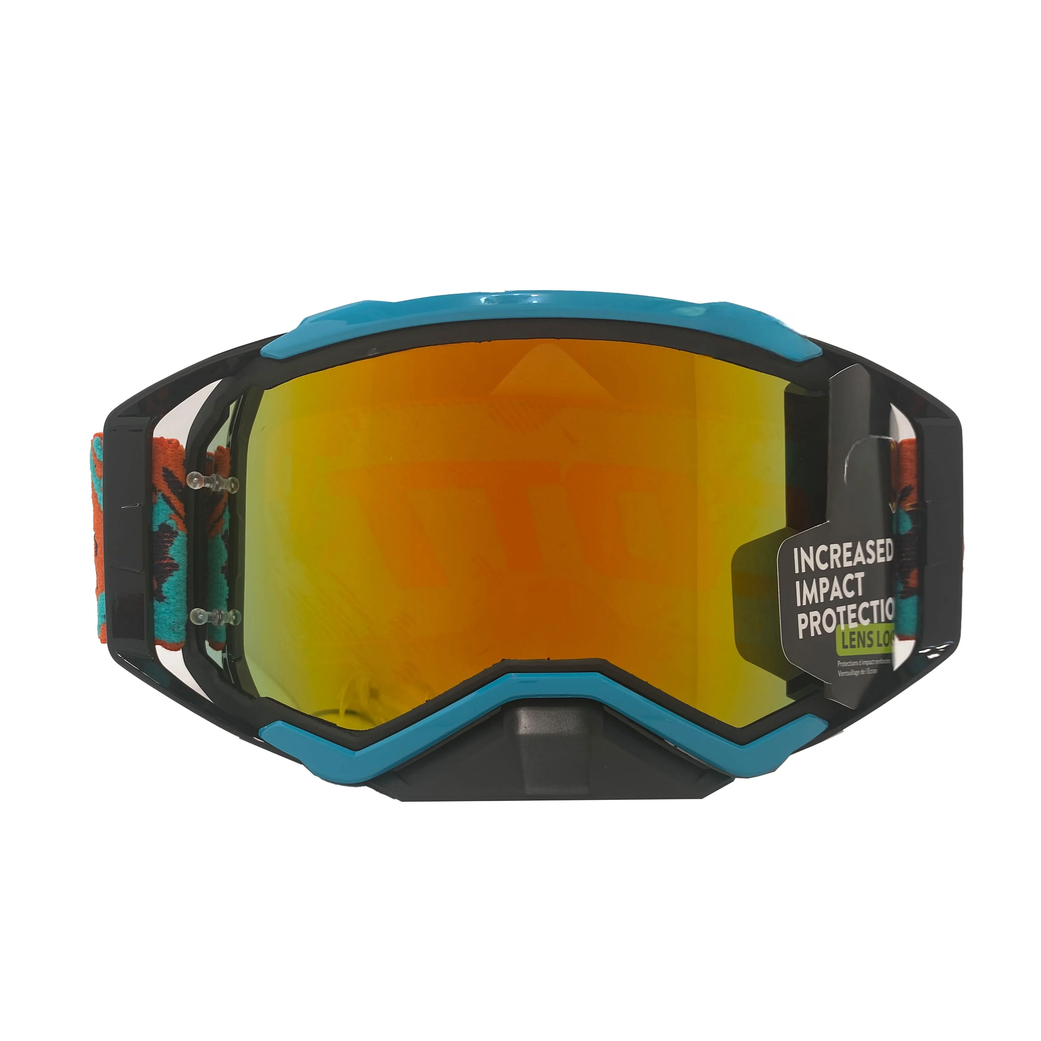 HD Clear Lens Motocross Goggles Wind Sand Proof Outdoor MTB ATV Bike Racing Protective Eyewear with Adjustable Band