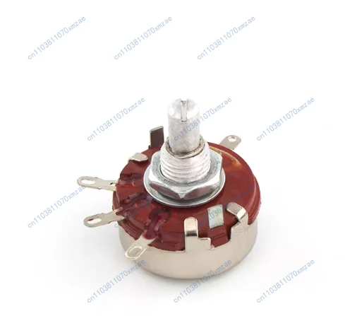 single-turn carbon film potentiometer paired with a dc brushless motor speed controller wth118-10k adjustable resistance knob