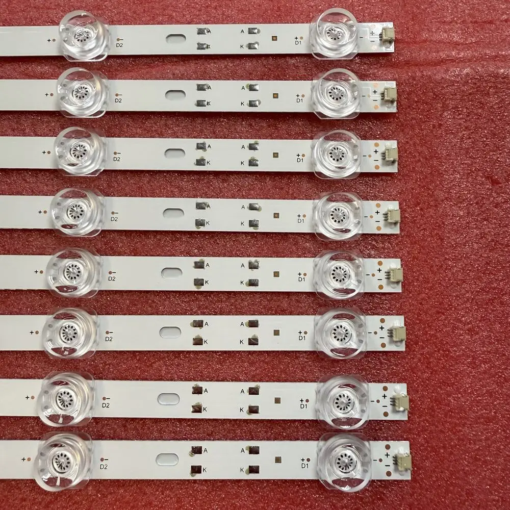 

8pcs/set LED strip for Samsung 65UQ6570PUJ 65AU709 UN65AU7090G GC65D07-ZC46AG-04D 303GC650048D 65UQ6570 UN65AU7090