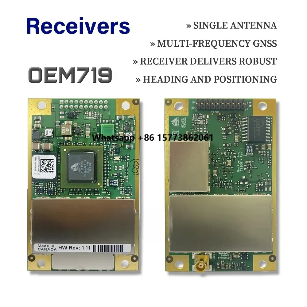 

NovAtel OEM719-FFN-RNN-5BN OEM719 Quad System Multi Frequency Board GNSS Board OEM719 High Precision RTK GNSS Board GPS Module