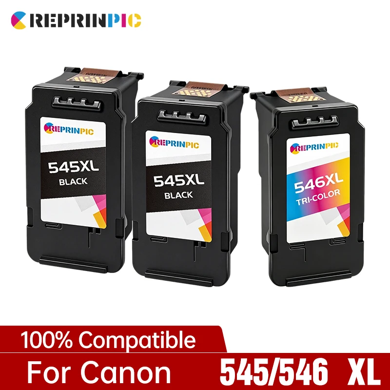 545XL 546 Ink Cartridge Replacement For Canon PG 545 CL546 XL Compatible IP2800 2850 MG2400 2500 2455 3050 Printer