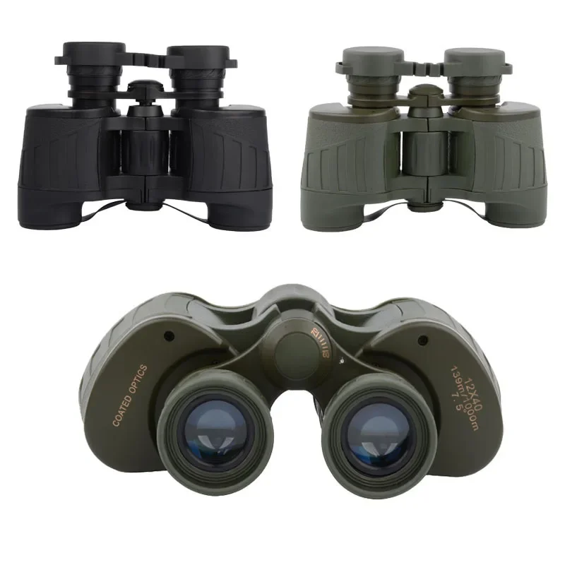 12X40 Binocular Corner Goggles High Definition Optical Tourism Stable Image Outdoor Telescope High Definition 10,000 Meters