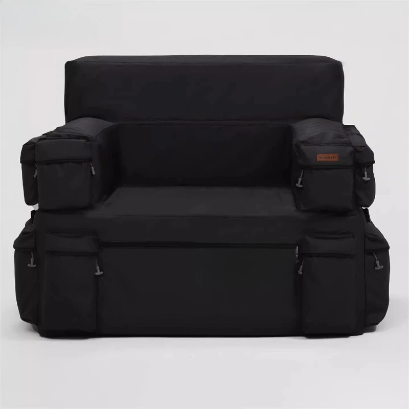 

Inflatable sofa single double air mattress household lazy recliner