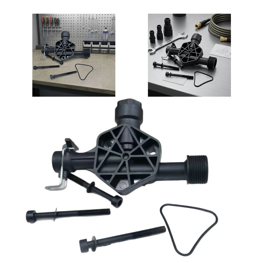 High=Pressure Washer Pump Head F016F04801 For Bosch EA110 AQT33-11 Durable= Plastic Metal Repair Part Sealing Ring