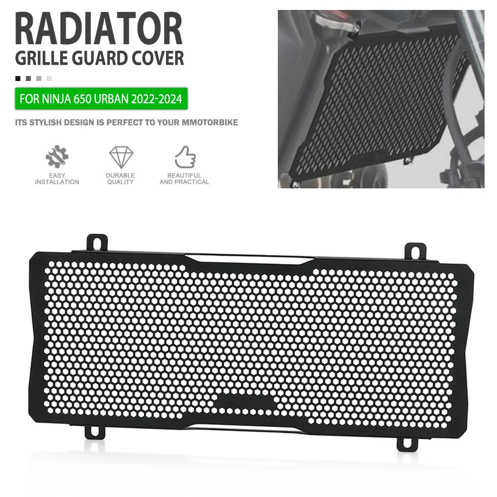 

Radiator Guard For Kawasaki Ninja 650 Tourer 2021 2022 2023 2024 Motorcycle Radiator Grille Cover Protector Accessories Parts