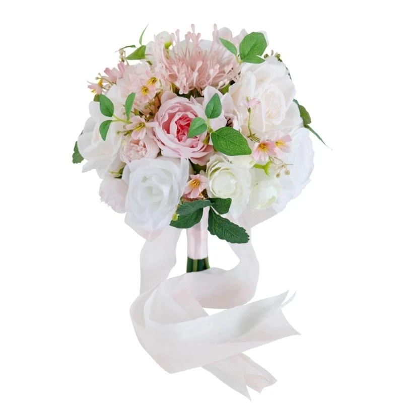 

Modern Artificial Flower Bunch Party Flower Cluster for Wedding Celebration 15UB